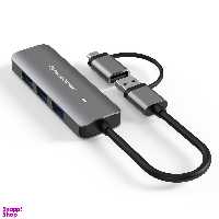هاب قلمی 4 پورت USB/Type-C مدل H24