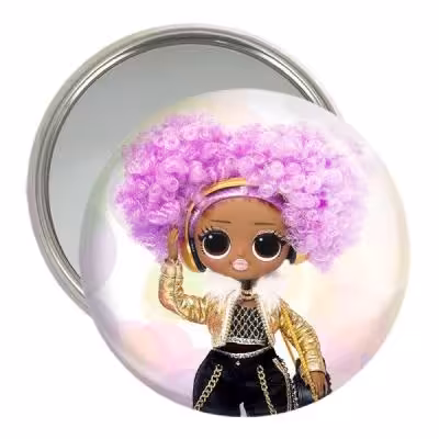 آینه جیبی خندالو مدل عروسک ال او ال LOL کد 27884
