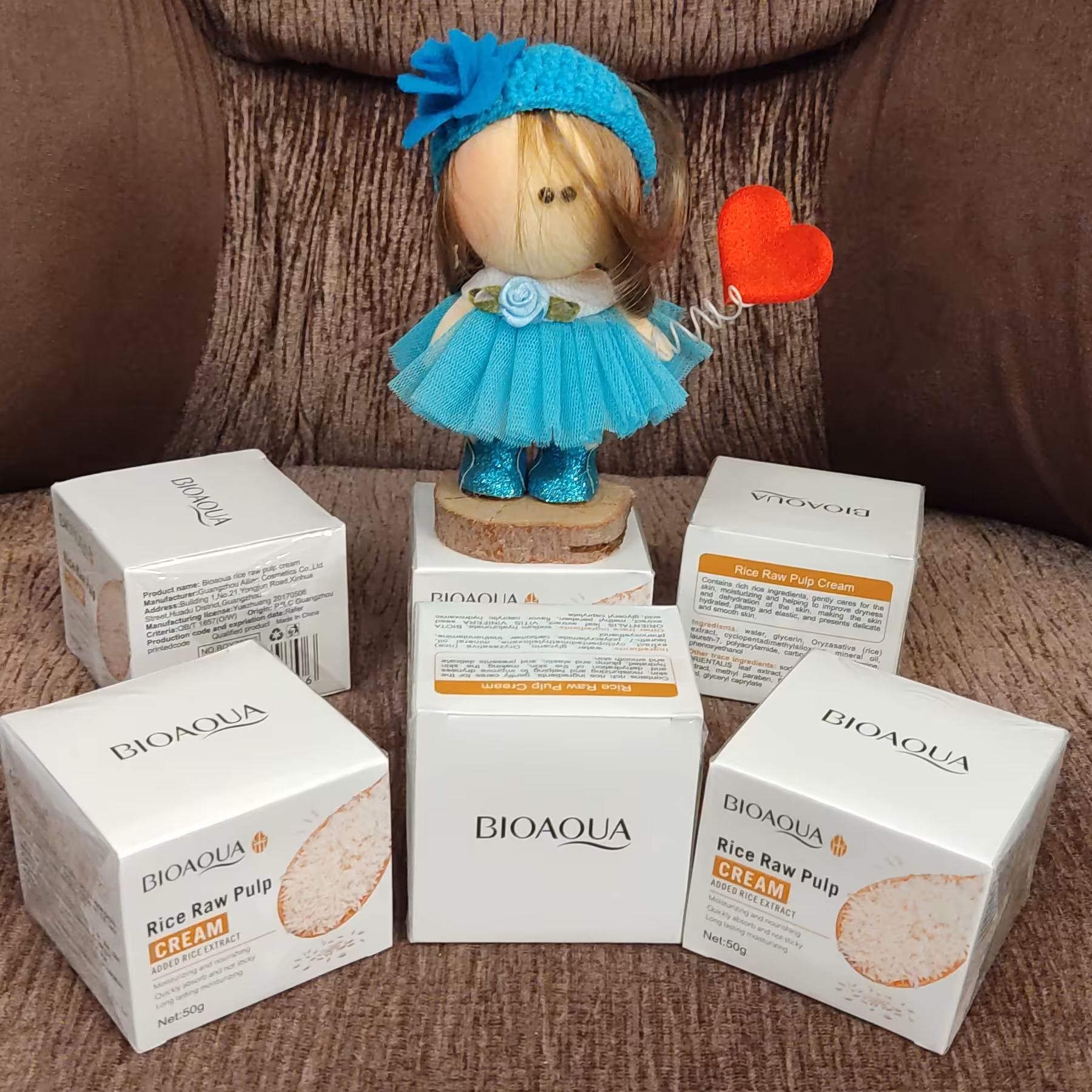 کرم آبرسان کاسه ای برنج بیوآکوا (سه تایی)