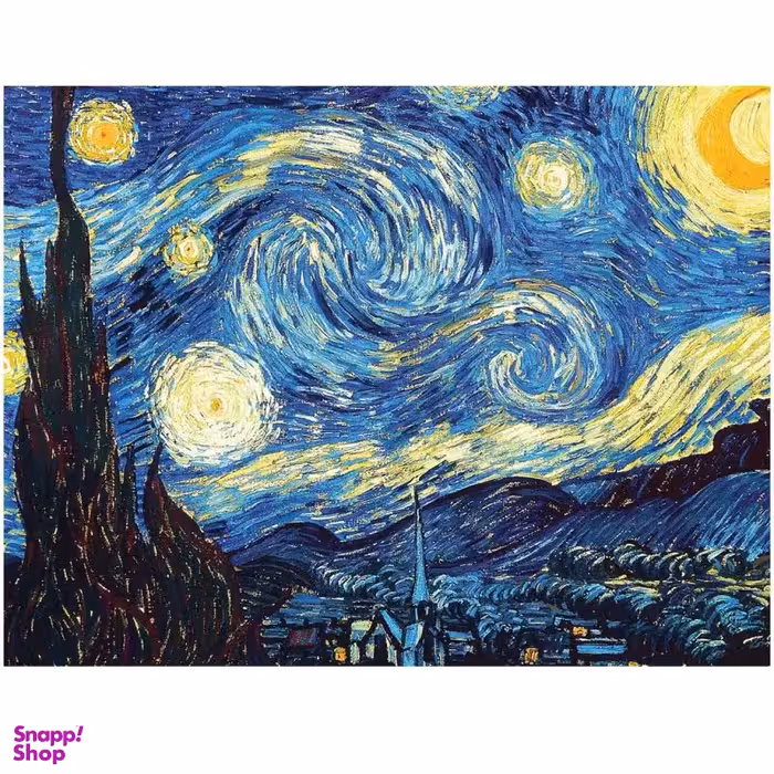 تابلو شاسی مدل شب پر ستاره ونگوگ