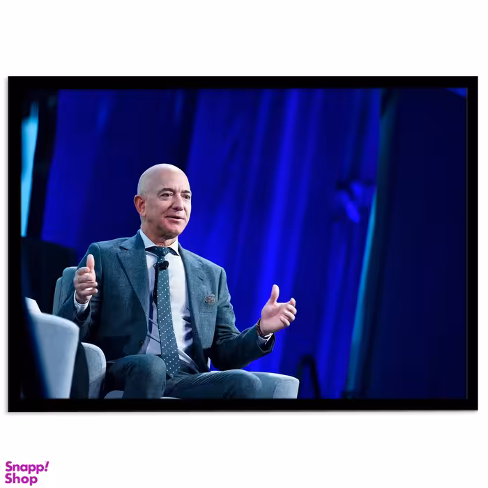 تابلو نوری بکلیت طرح جف بزوس مدل لایت باکس B-s1954