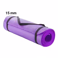 مت یوگا و پیلاتس 15 میلیمتری NBR کد YO-M11
