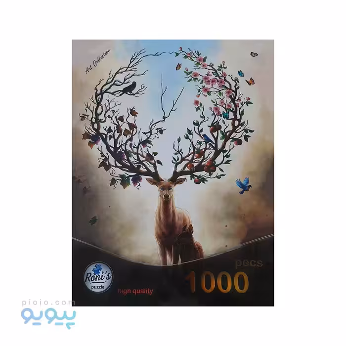 پازل 1000 تکه شکوفه گوزن آیتم 7730