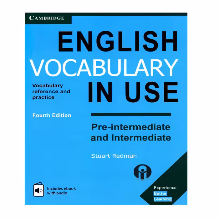 کتاب English Vocabulary In Use Pre-Intermediate اثر Stuart Redman انتشارات الوندپویان
