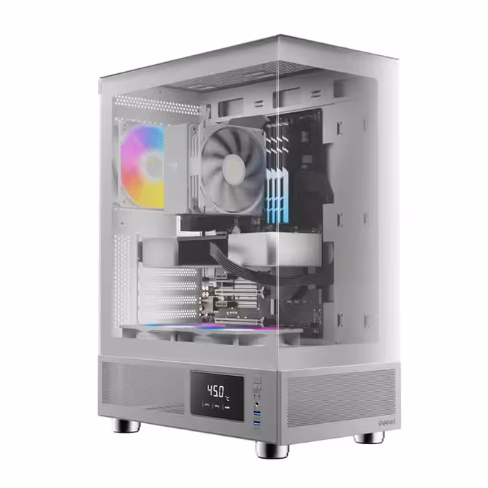 کیس کامپیوتر گیمینگ گیم دیاس مدل ATLAS E1 WH