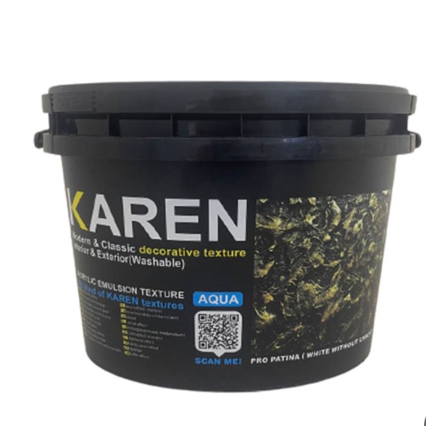 خمیر تکسچر پتینه و برجسته کاری کارن دبه 12.5 کیلویی