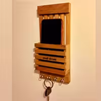 جاکلیدی چوبی مستطیلی(هزینه ارسال به عهده مشتری )