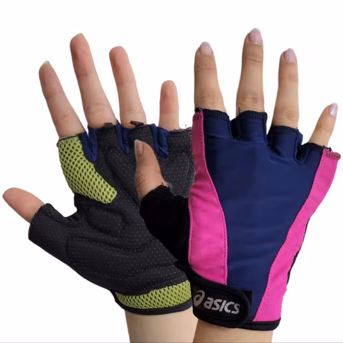 دستکش نیمه انگشتی دوچرخه مدل A - بسته دو عددی کد 3