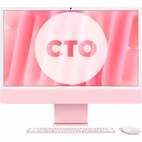 آی مک 24 اینچ M4 کاستوم پردازنده 10core – 10core حافظه رم 24 گیگابایت ظرفیت 2 ترابایت SSD صورتی Z1ES000AN - Hiapple.ir