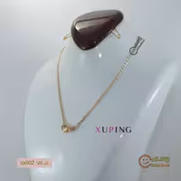 زنجیر زیبا و خوش آویز  -برند معروف ژوپینگ - رنگ ثابت و بدون حساسیت 