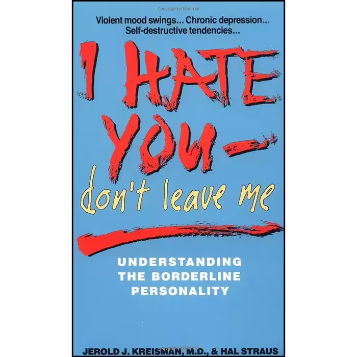 کتاب زبان اصلی I Hate You Don t Leave Me انتشارات HarperCollins