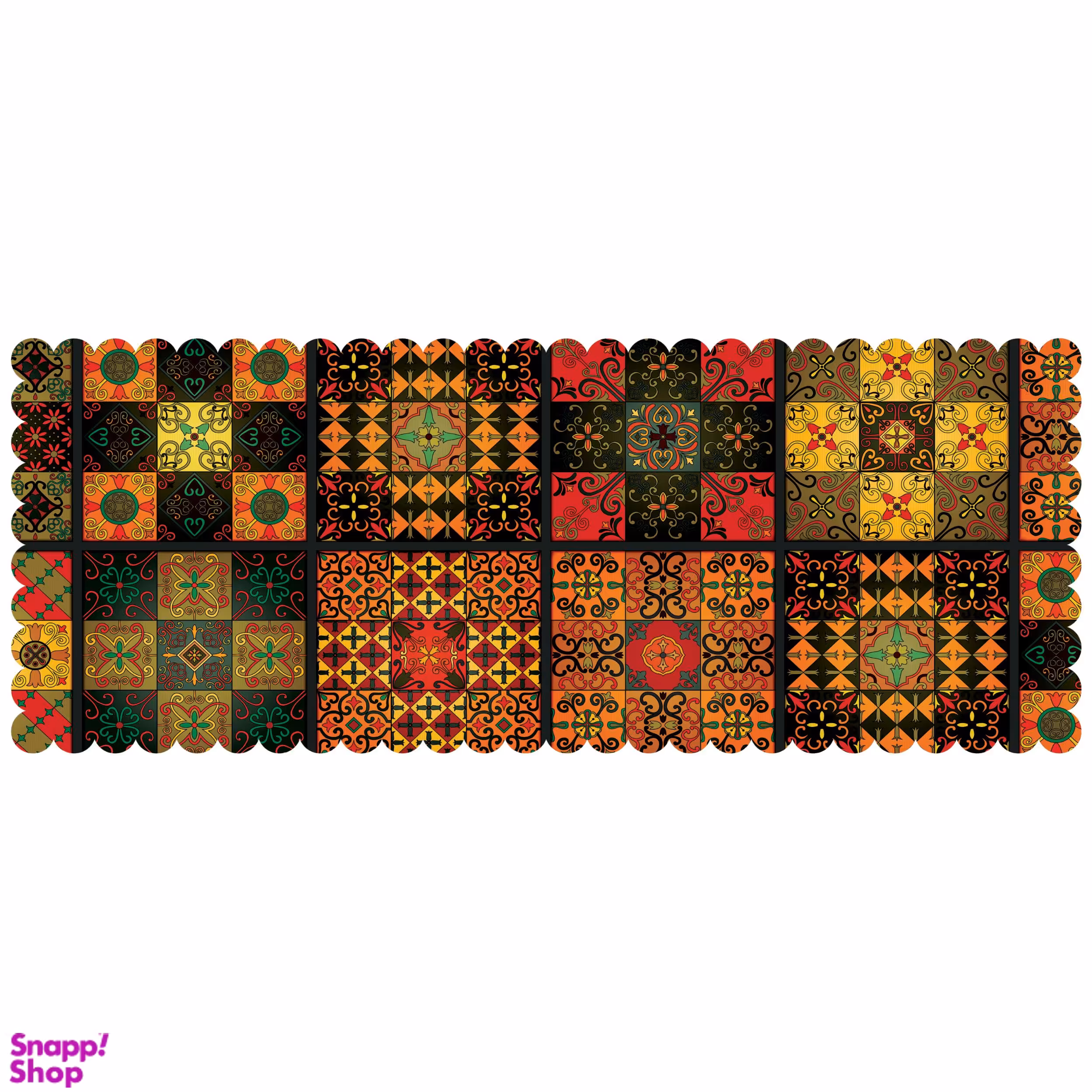 رانر مدل R1-42551 چند رنگ سایز 100*40*1 سانتی متر