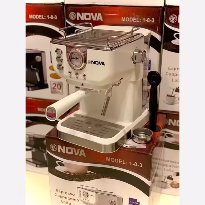 اسپرسوساز نوا  مدل 183 فشار بخار 20 بار مدل NOVA 1-8-3