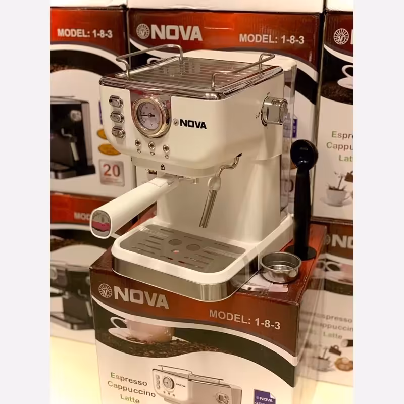 اسپرسوساز نوا  مدل 183 فشار بخار 20 بار مدل NOVA 1-8-3