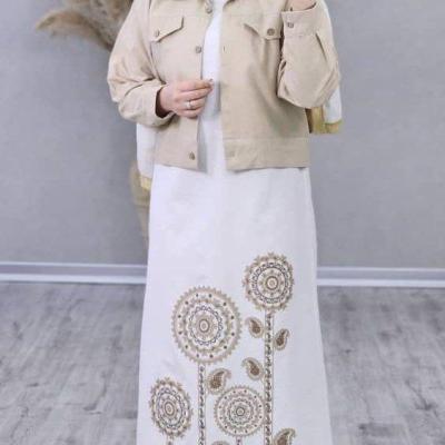 مانتو شلوار زنانه مدل ️ کت و سارافن قاصدک