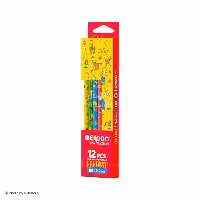 مداد مشکی فانتزی الیپون بسته 12 عددی