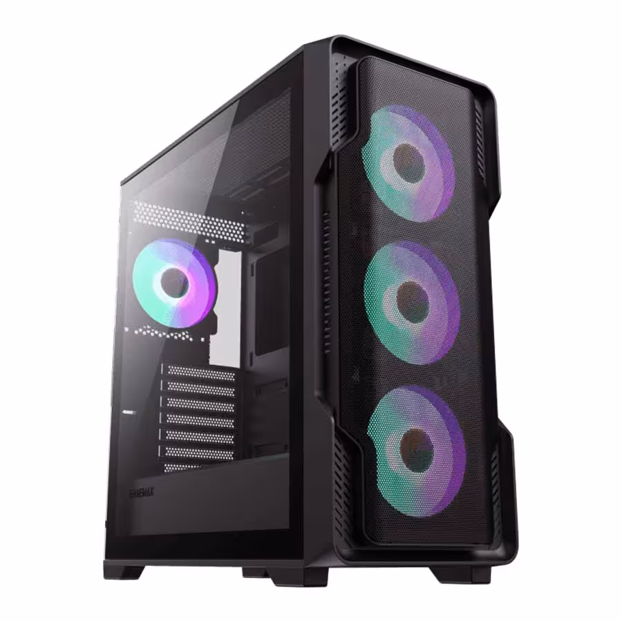 قیمت و خرید کیس کامپیوتر گیم مکس مدل Siege Black | یاس ارتباط