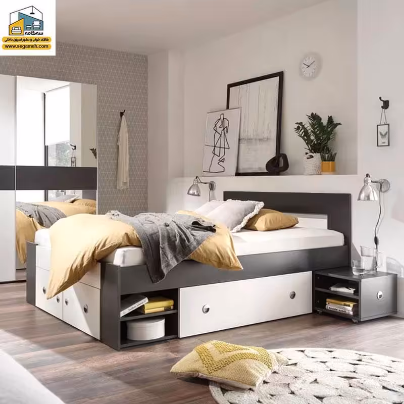 تخت دونفره کد BDP04