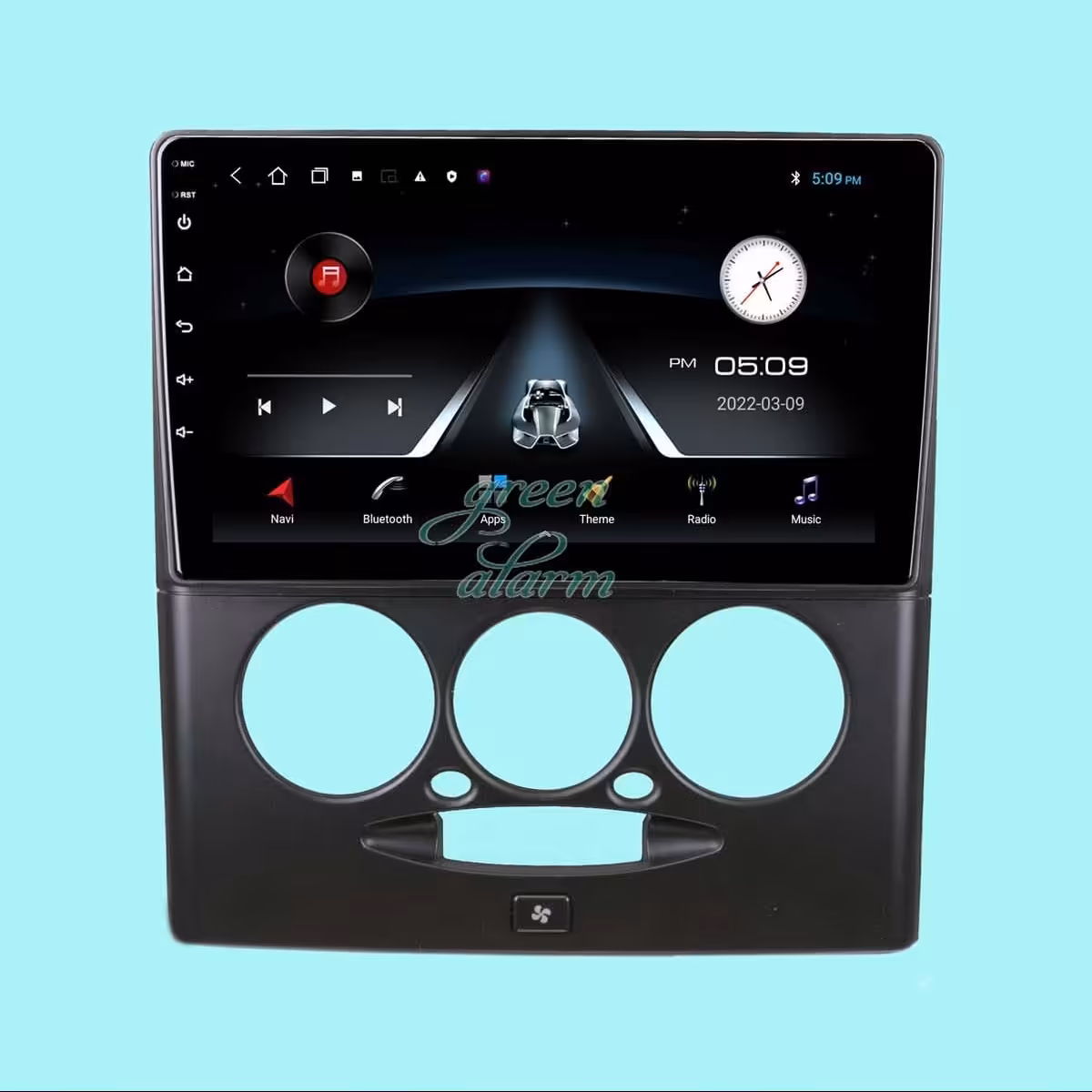 مانیتور خودرو  پراید- مولتی مدیا مدل2911  T3L مناسب برای خودرو  پراید 131