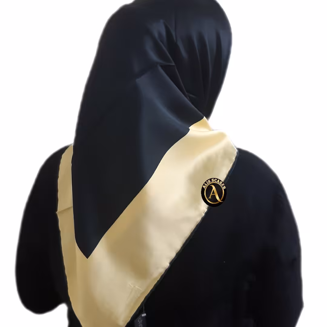 روسری ساتن ابریشم ترک