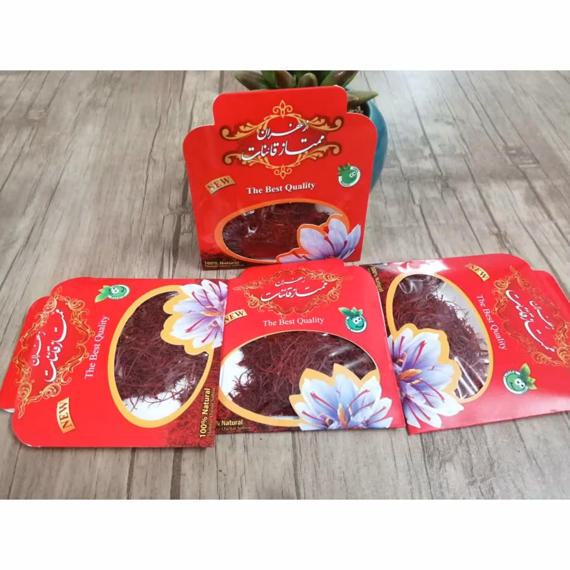 زعفران ممتاز قائنات یک مثقالی (4.608 گرم) کیفیت عالی و قیمت مناسب