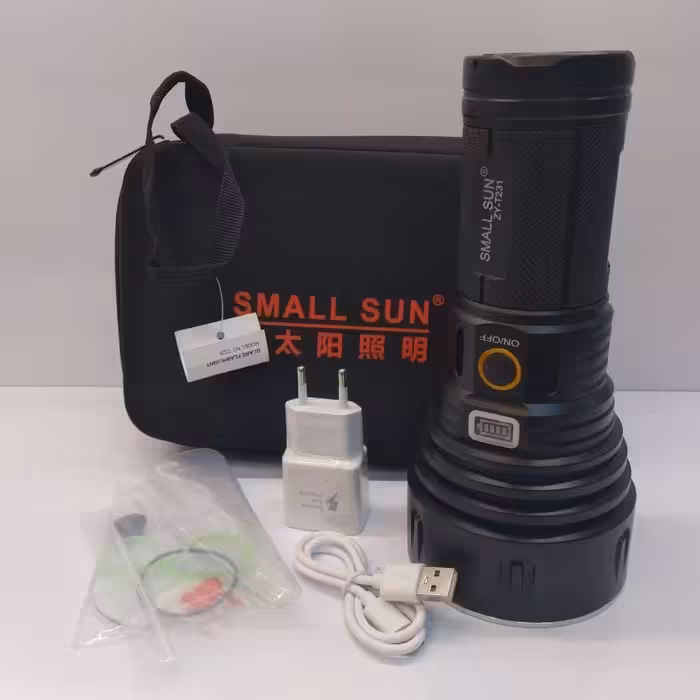 چراغ قوه شارژی اسمال سان تی231