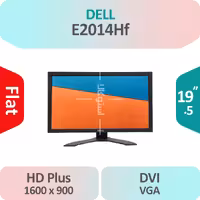 مانیتور استوک Dell E2014Hf/ E2016 سایز 20 اینچ HD Plus