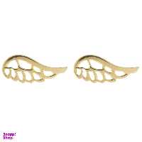 گوشواره طلا 18 عیار رزا مدل EG126