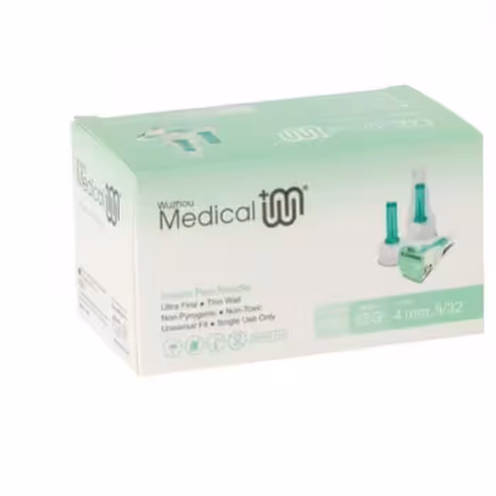 سر سوزن انسولین سایز 4 برند مدیکال(بسته 10عددی)