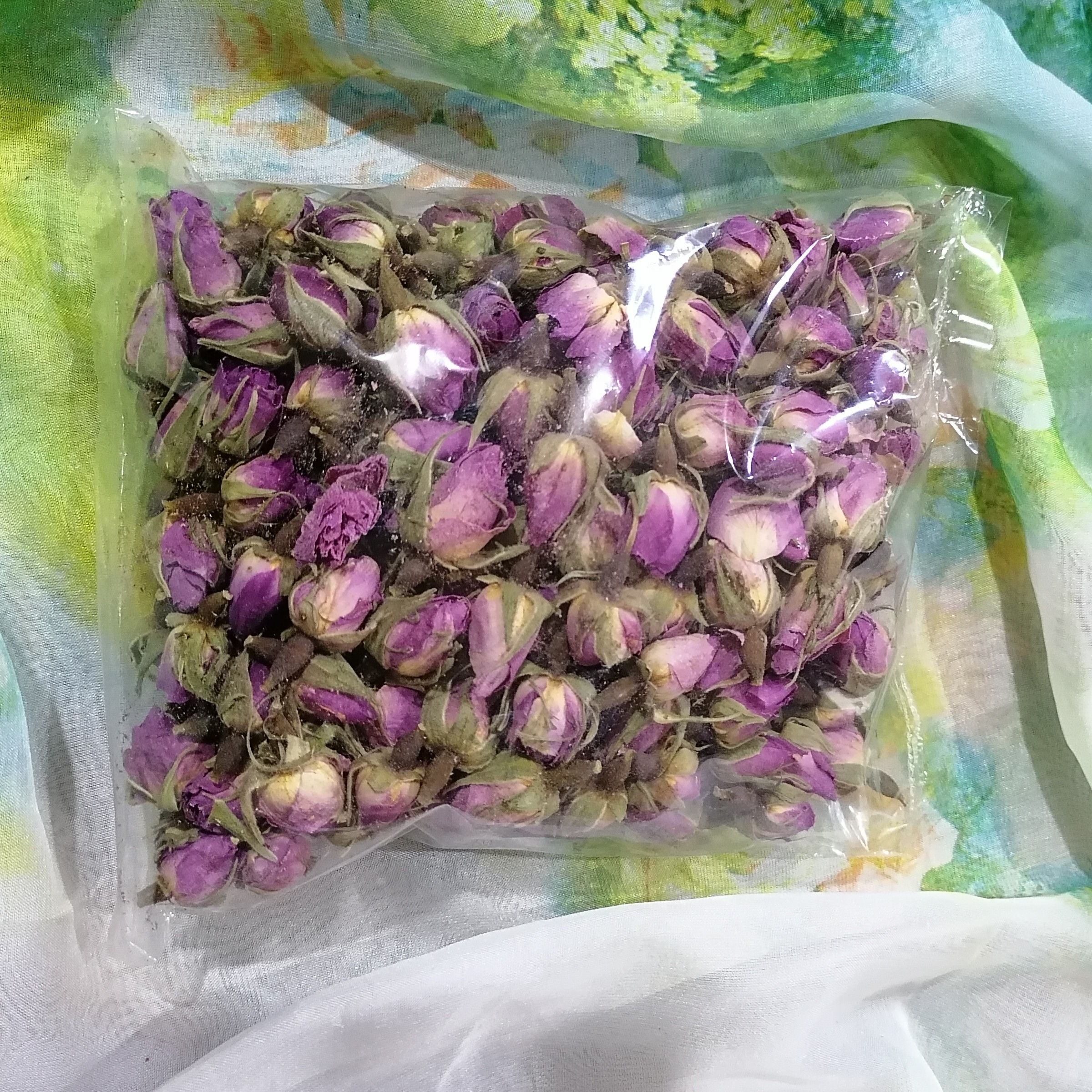 غنچه گل محمدی مناسب دمنوش و تزیین غذا (60 گرمی )