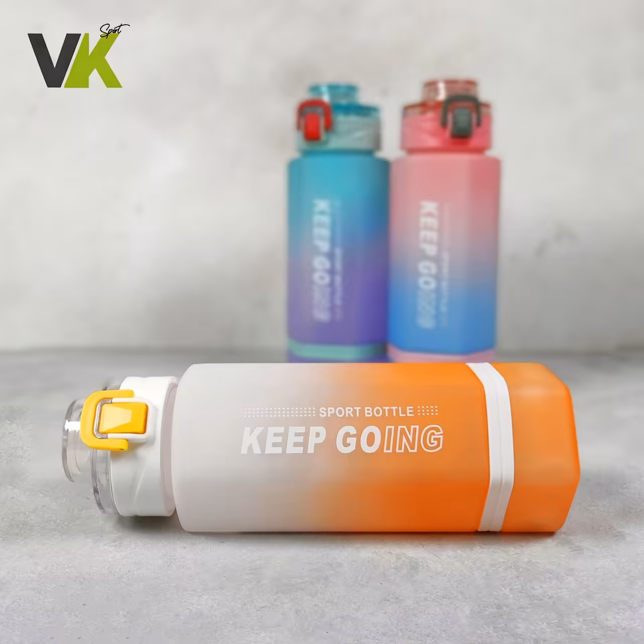 قمقمه شش ضلعی رنگ سفید نارنجی قبل از ثبت سفارش موجودی بگیرید 