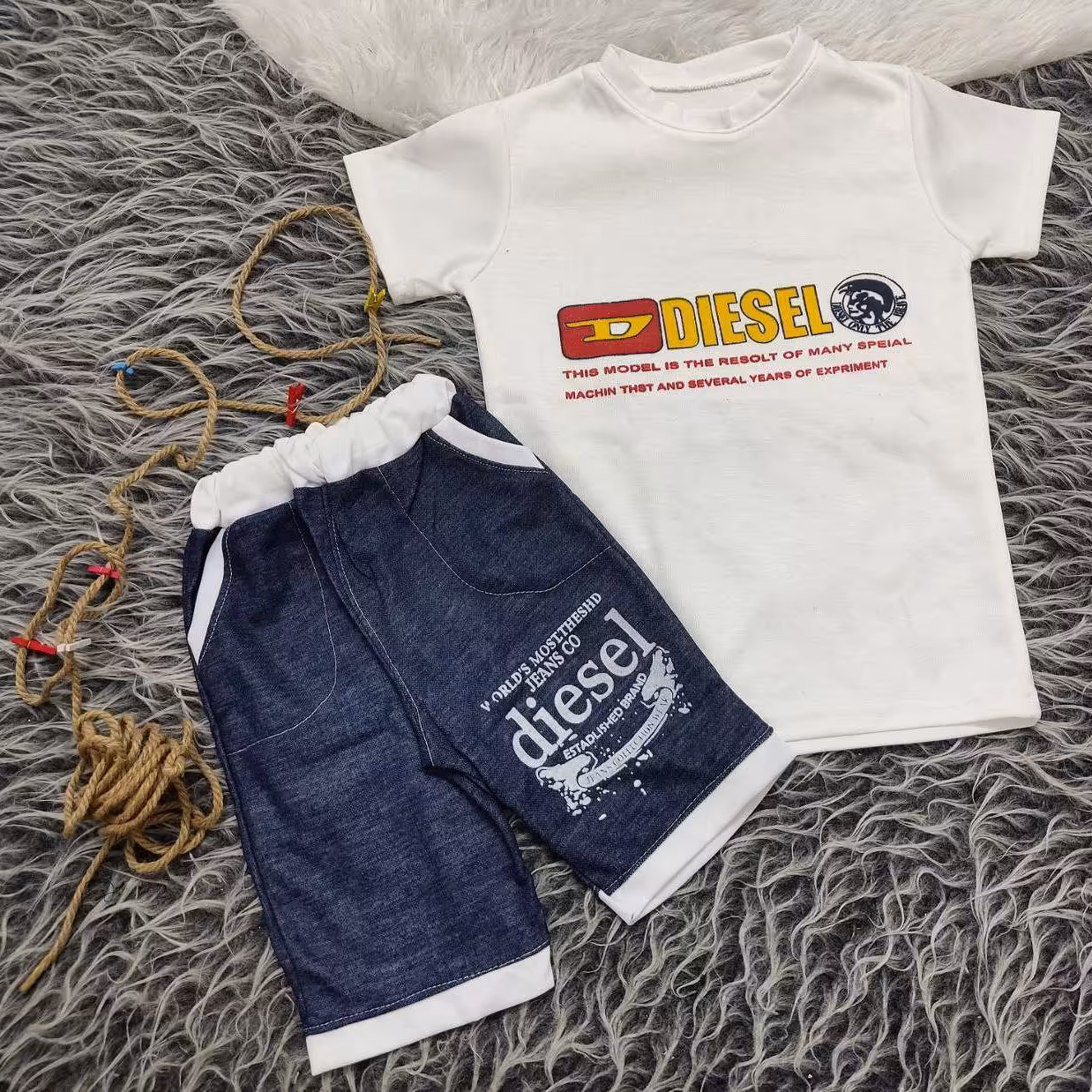 تیشرت شلوارک پسرانه 