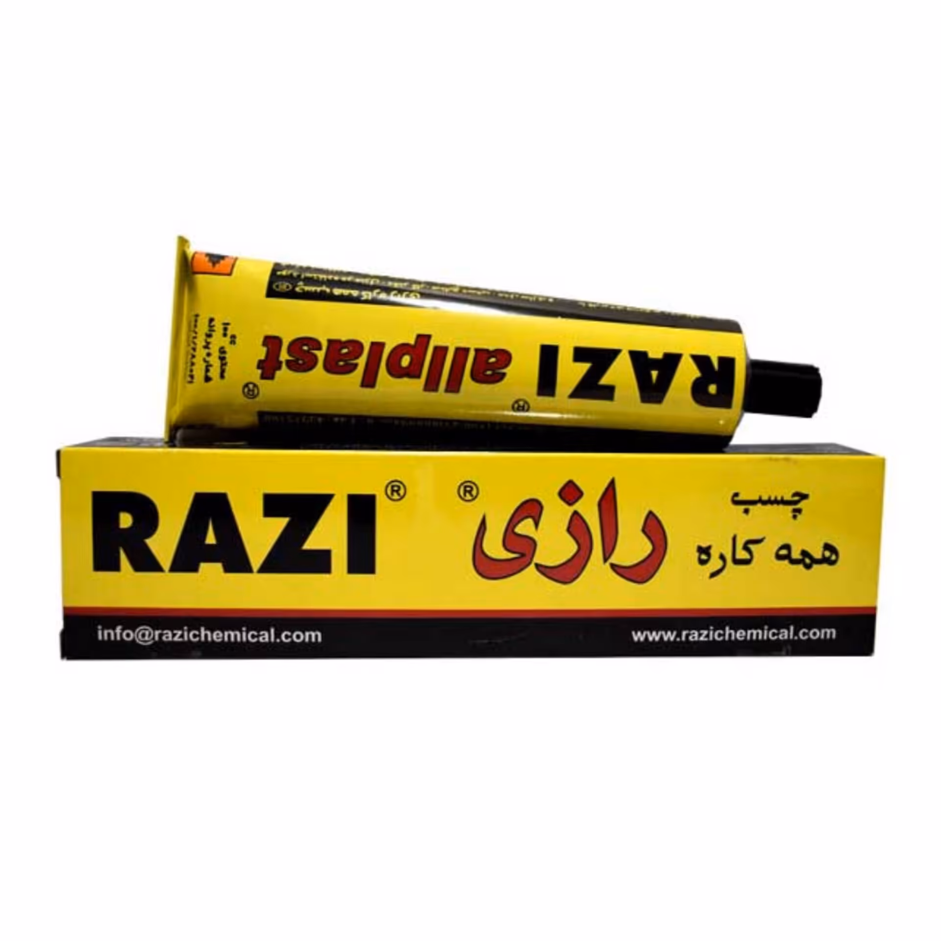 چسب همه کاره رازی حجم 50 میلی لیتر مدل Allplast