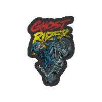 استیکر لپ تاپ طرح Ghost Rider Marvel کد STL991