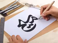 وکتور تایپوگرافی مسیح (ع) | گرافیک با طعم تربچه