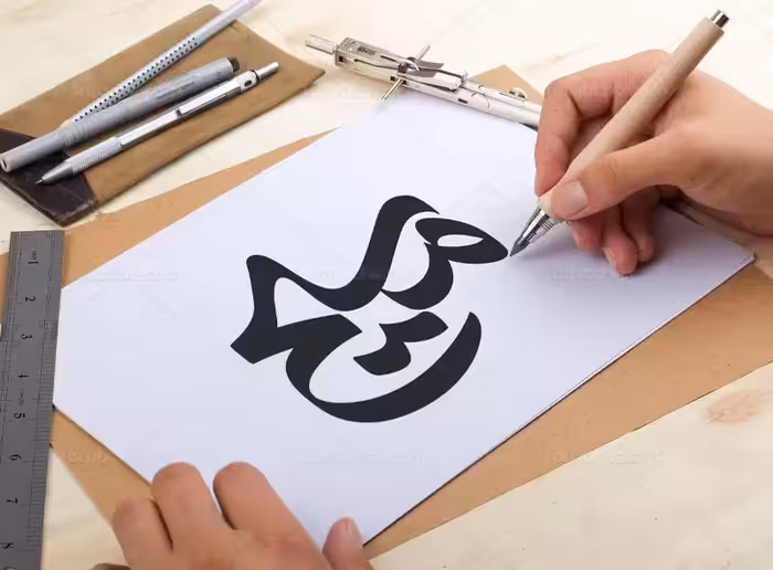 وکتور تایپوگرافی مسیح (ع) | گرافیک با طعم تربچه