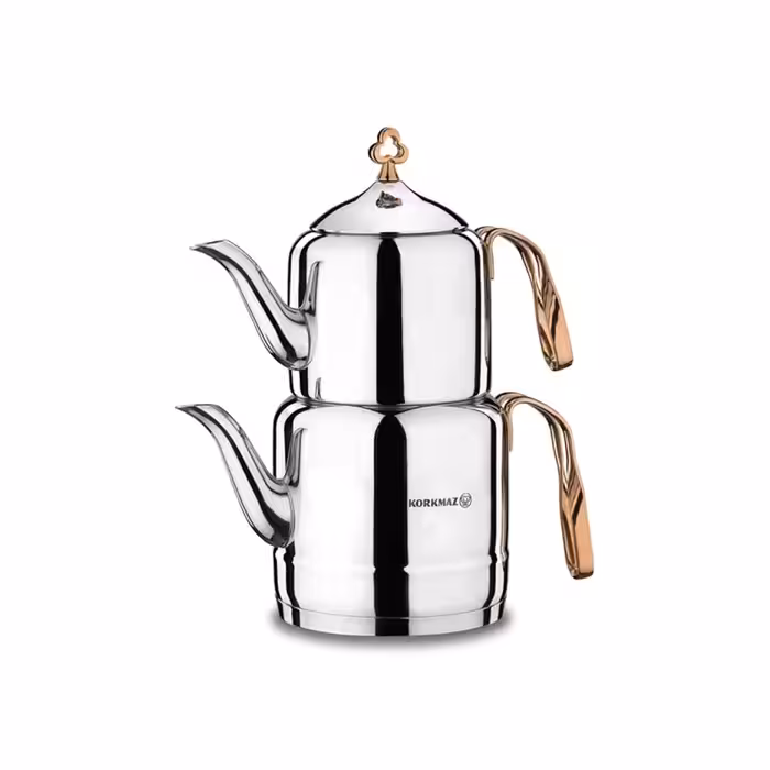 کتری و قوری کرکماز مدل ÇINTEMANI A212 GOLD