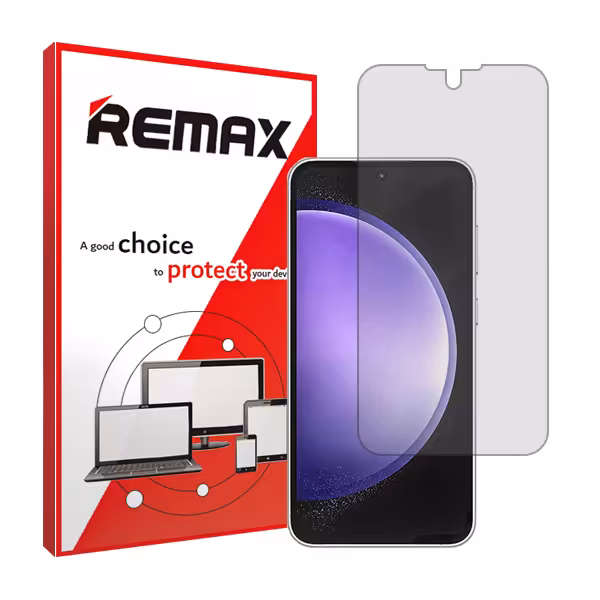 گلس سامسونگ Galaxy S23 FE مدل شفاف برند ریمکس کد S