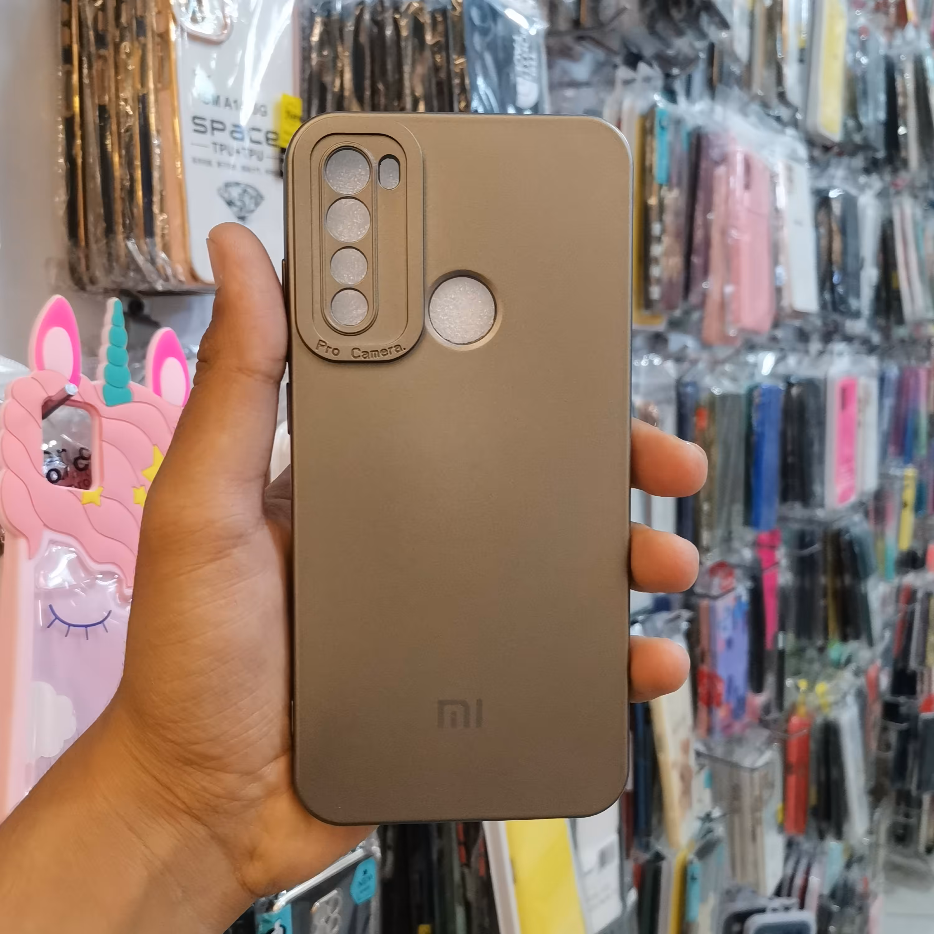 گارد پرو کمرا خاکستری مناسب برای شیائومی  redmi note8 و Note8 و Note 8 و note 8 و نوت8 