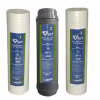 خرید پک سه تایی فیلتر دستگاه تصفیه آب