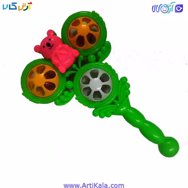 جغجغه کودک طرح خرسی