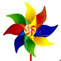فرفره گلاسه طرح 4 رنگ  (60 عددی)