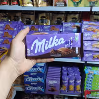 شکلات تخته ای میلکا کرم کاکائو 100 گرمی اصل محصول کشور ترکیه. 