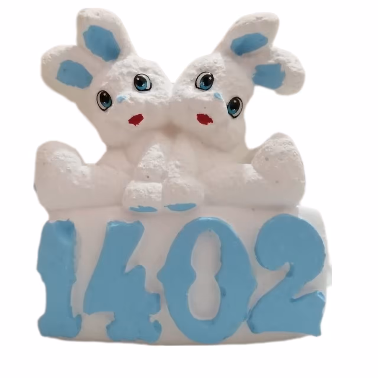 نماد سال خرگوش رنگ آبی