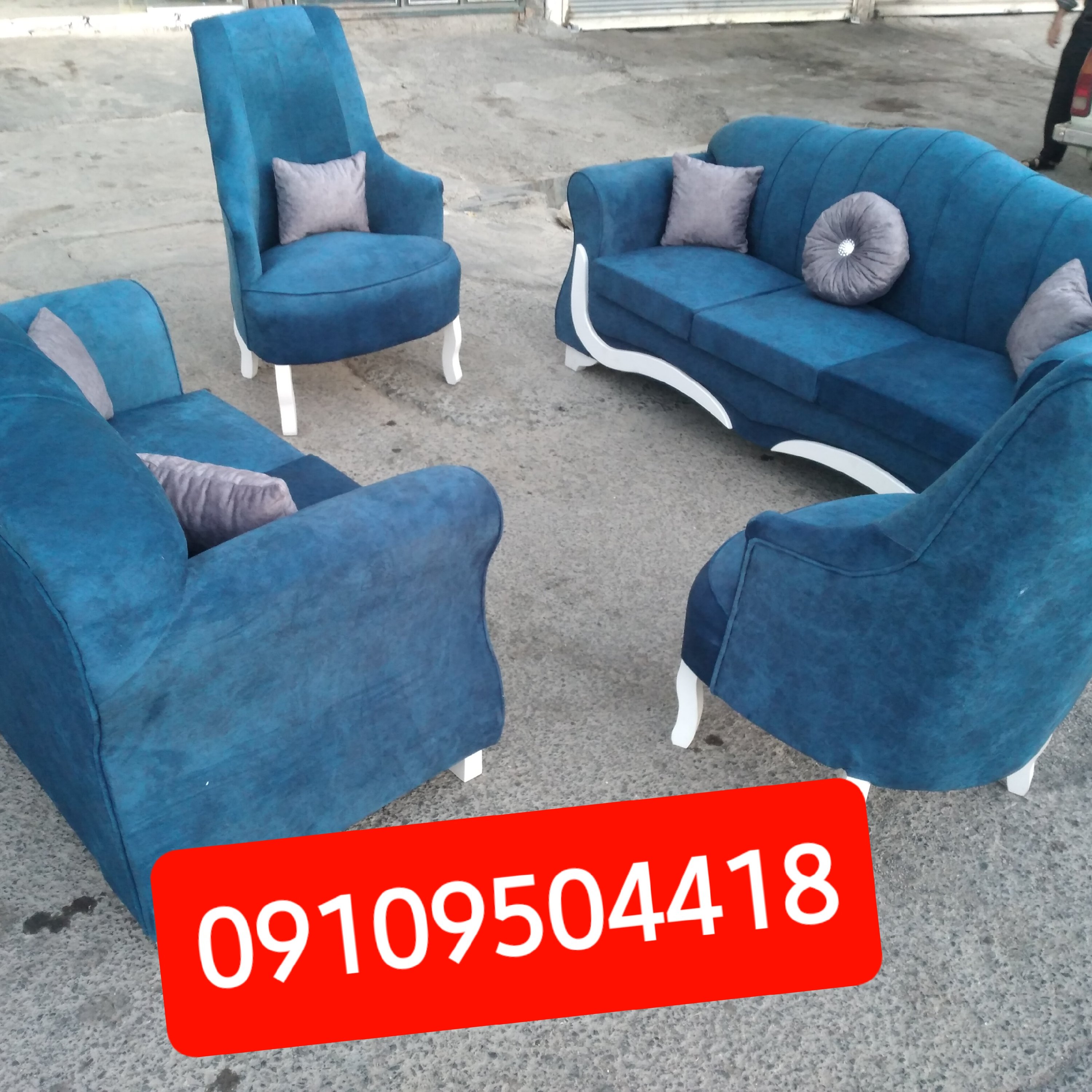 مبل راحتی دیبا 7 نفره با قیمتی مناسب بی واسطه