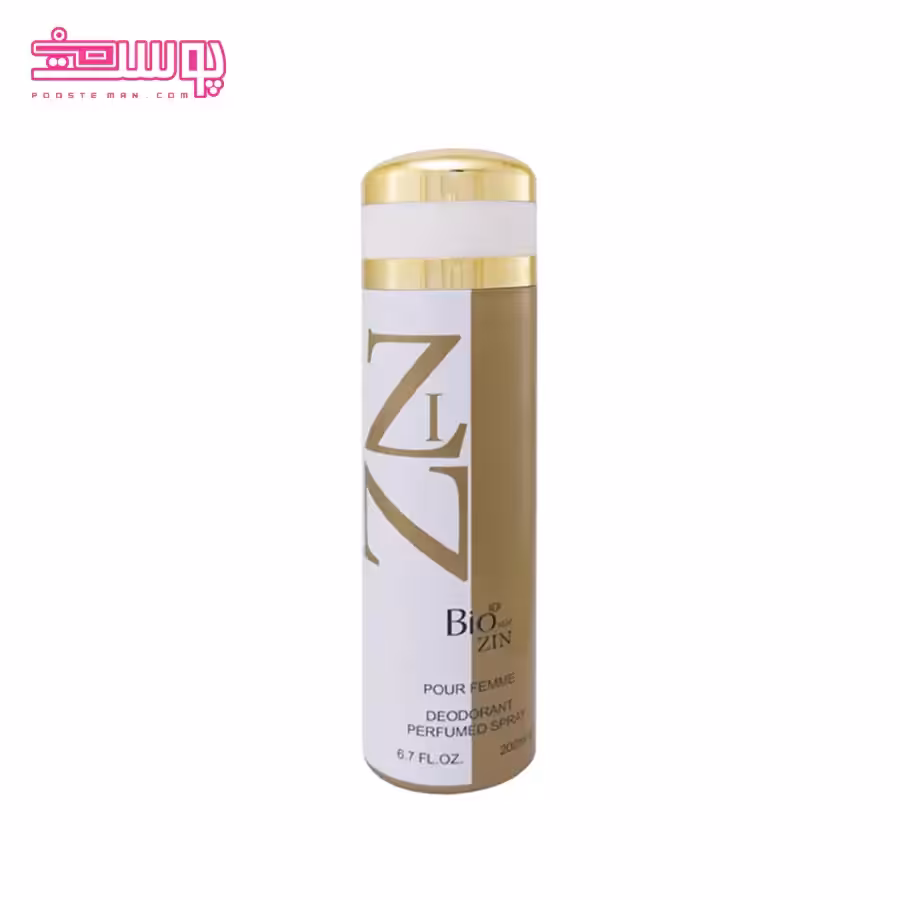 اسپری بدن زن بیو استار مدل Zin حجم 200ml