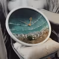 ساعت رزین دریا