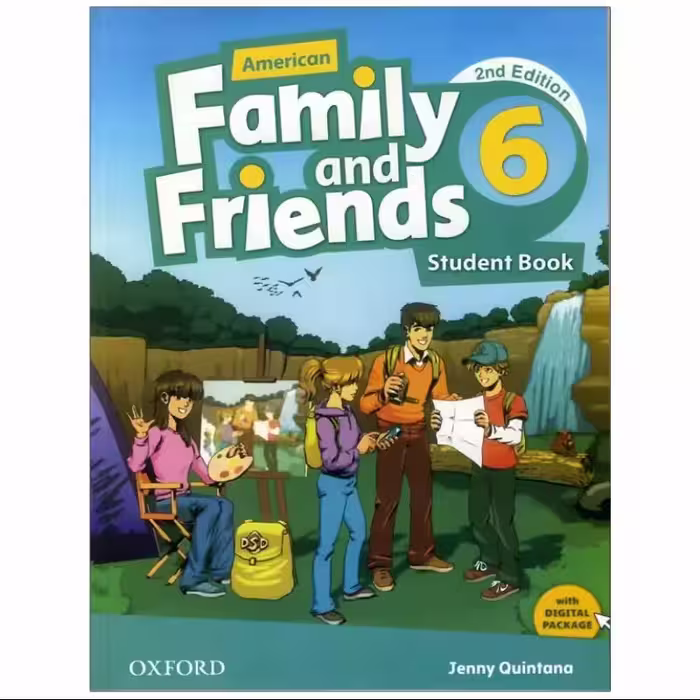 American Family and Friends 6 Second Edition سایز وزیری