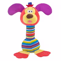 جغجغه نوزادی طرح سگ happy monkey