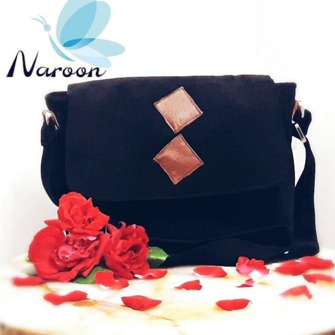 کیف مخمل دوشی زنانه بسیا رسبک وزیبا جنس مخمل مبلی